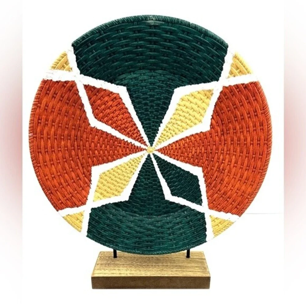 Highland Desert Table Decor Green, Yellow, Orange